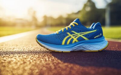 Pourquoi les Chaussures Asics Gel Nimbus 25 Bleu Jaune SS23 sont ideales pour vos longues distances